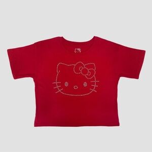 Hello Kitty graphic T-shirt in red
